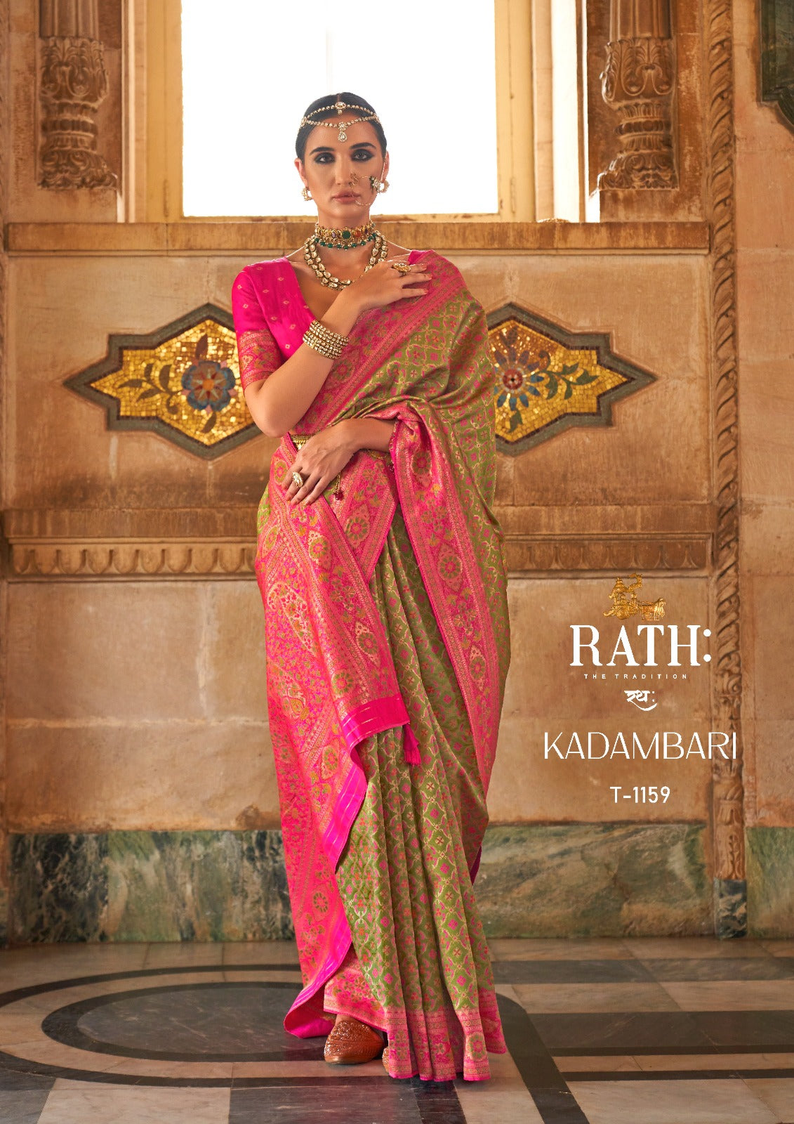 1159 Kadambari Rath Sarees