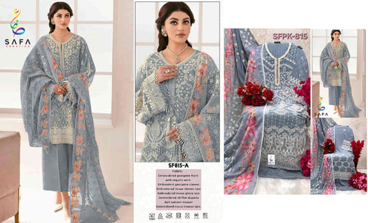 815A Safa Creation Pakistani Salwar Suits