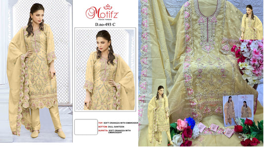 493C Motifz Pakistani Salwar Suits