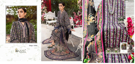 12004 Queen’S Court Vol 12 Hazzel Pakistani Salwar Suits