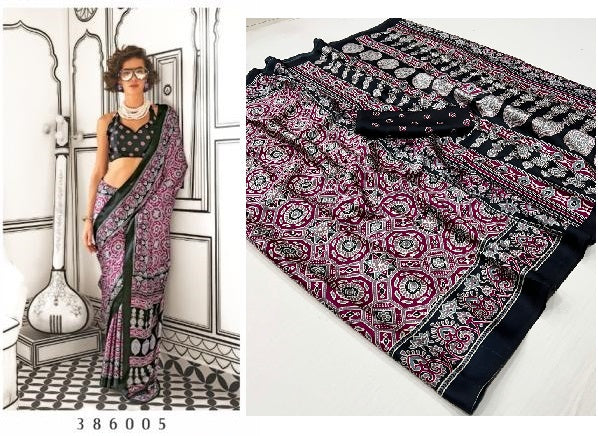 386005 Kajarakh Rajtex Sarees