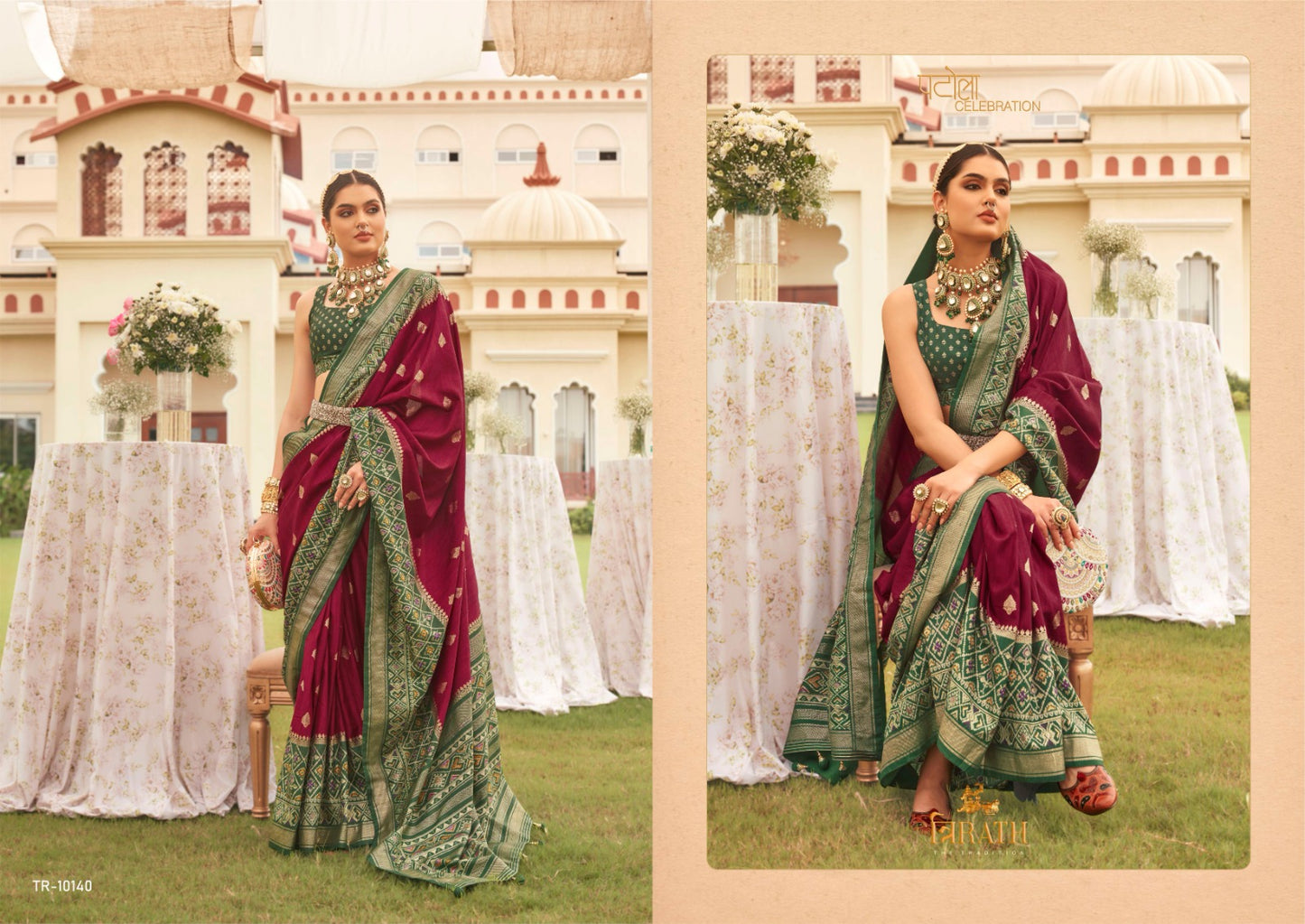 10140 Preet Trirath Sarees