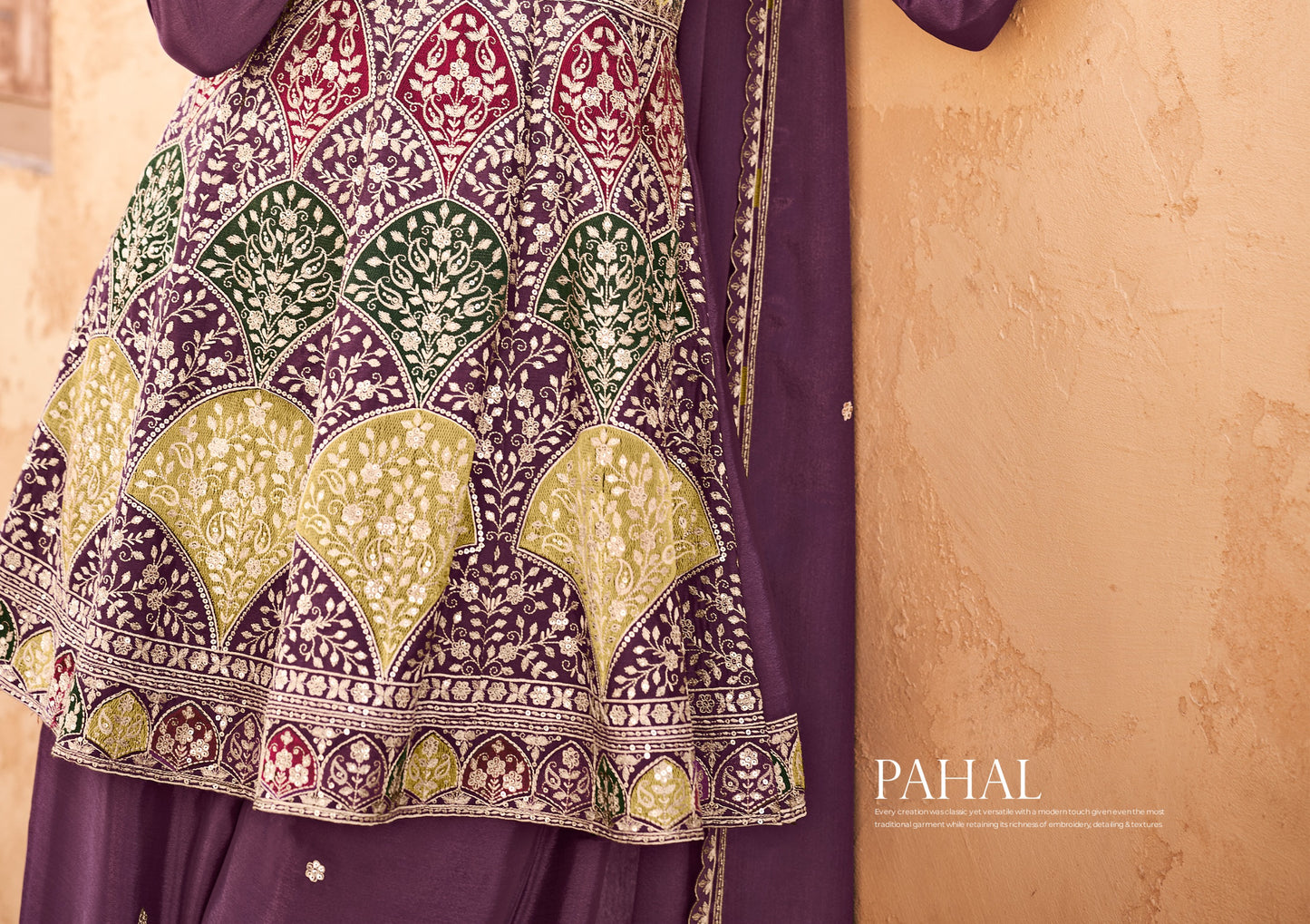 4051 Pahal Radha Trendz Premium Chinon Readymade Suits