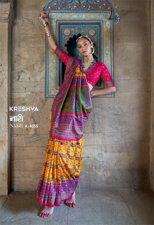4055 Naari Kreshva Pv Silk Sarees