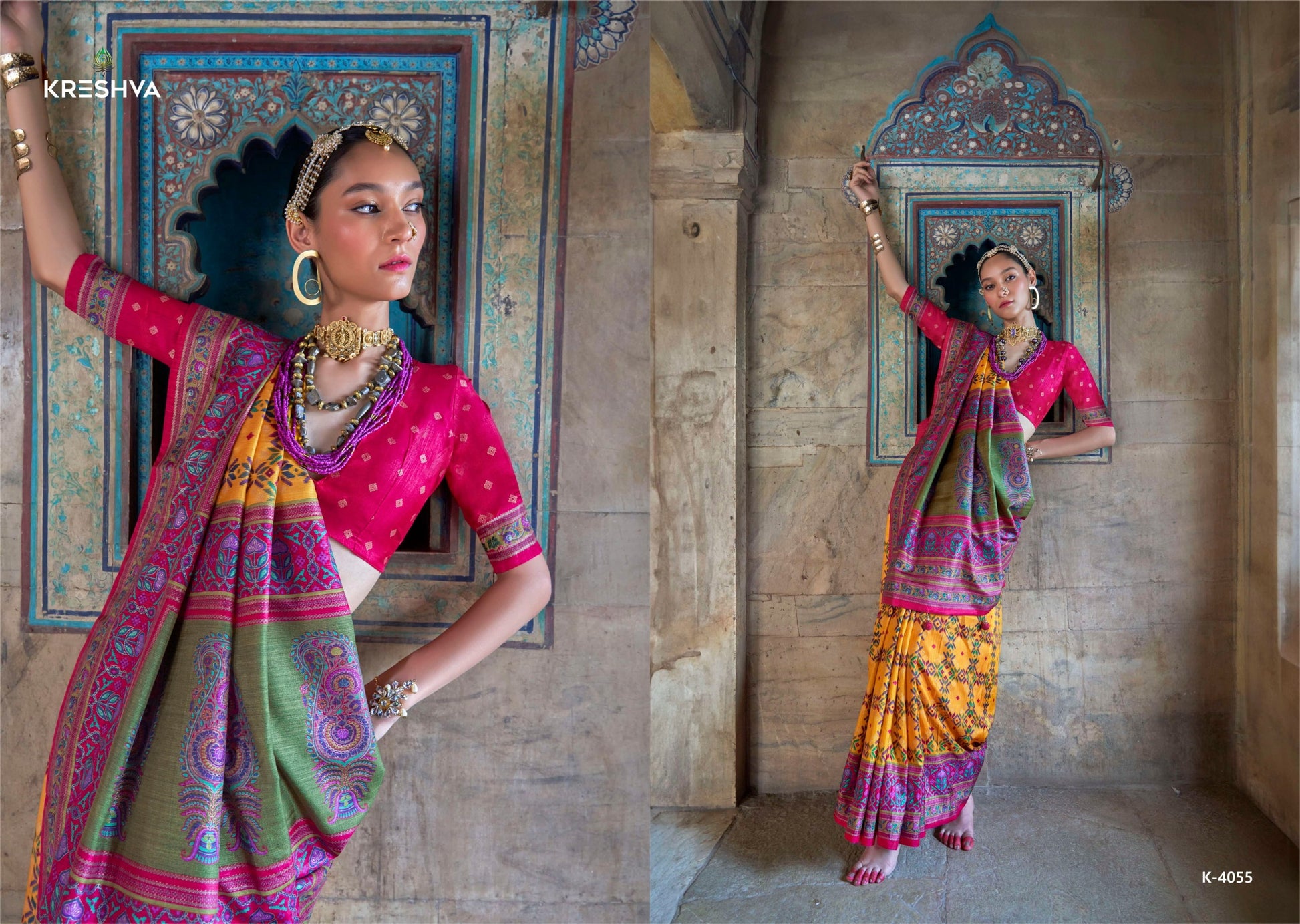 4055 Naari Kreshva Pv Silk Sarees