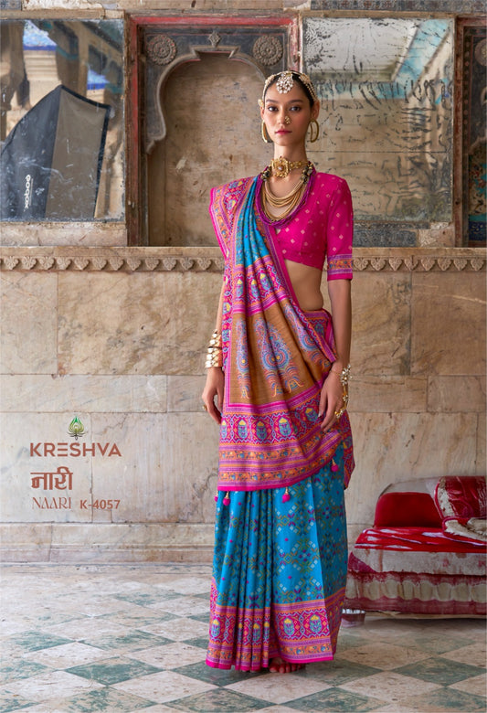 4057 Naari Kreshva Pv Silk Sarees