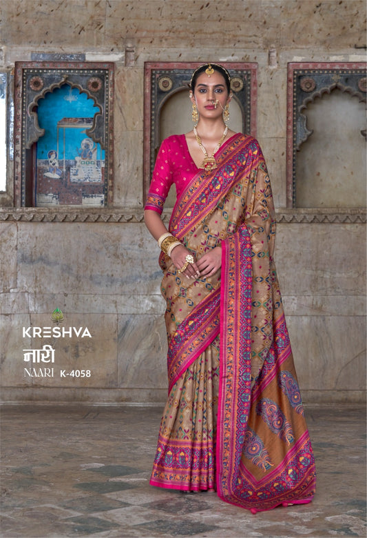 4058 Naari Kreshva Pv Silk Sarees