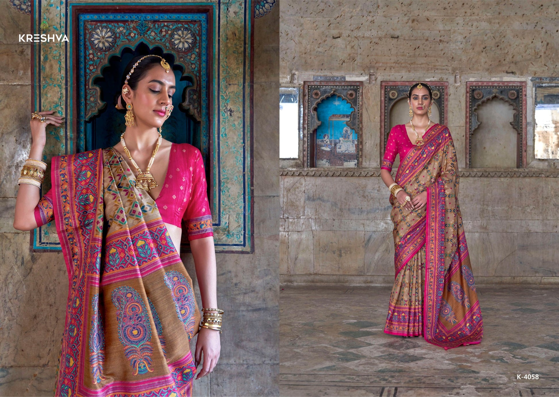 4058 Naari Kreshva Pv Silk Sarees
