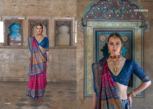4059 Naari Kreshva Pv Silk Sarees