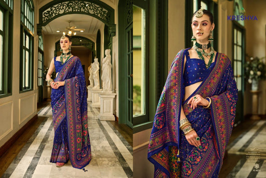 405 Kashmir Vol 1 Kreshva Pv Silk Sarees
