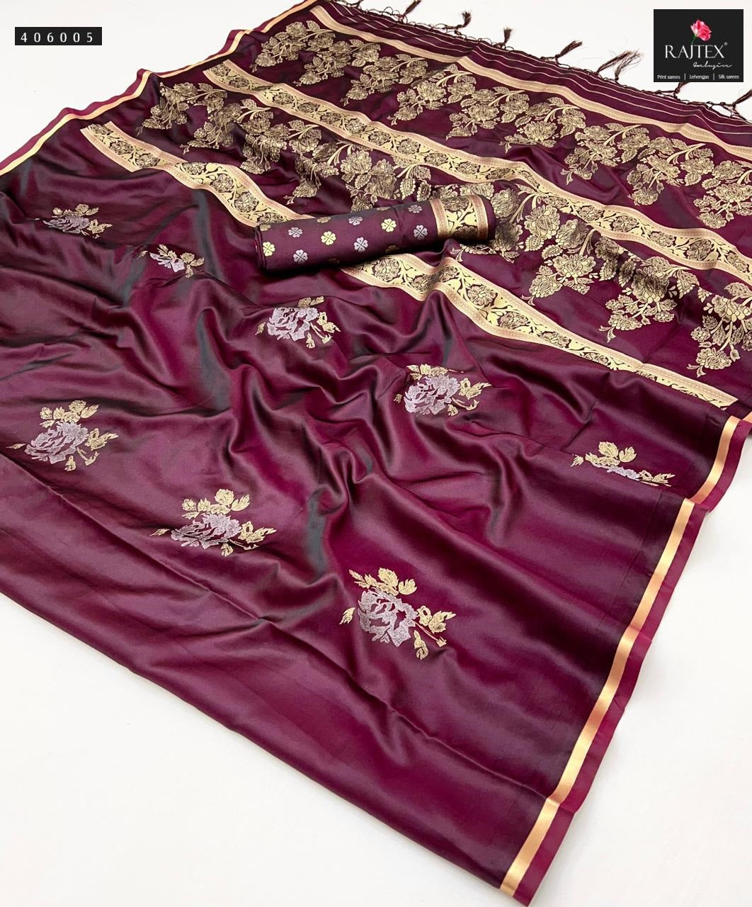 406005 Kanthkala Rajtex Flora Sarees