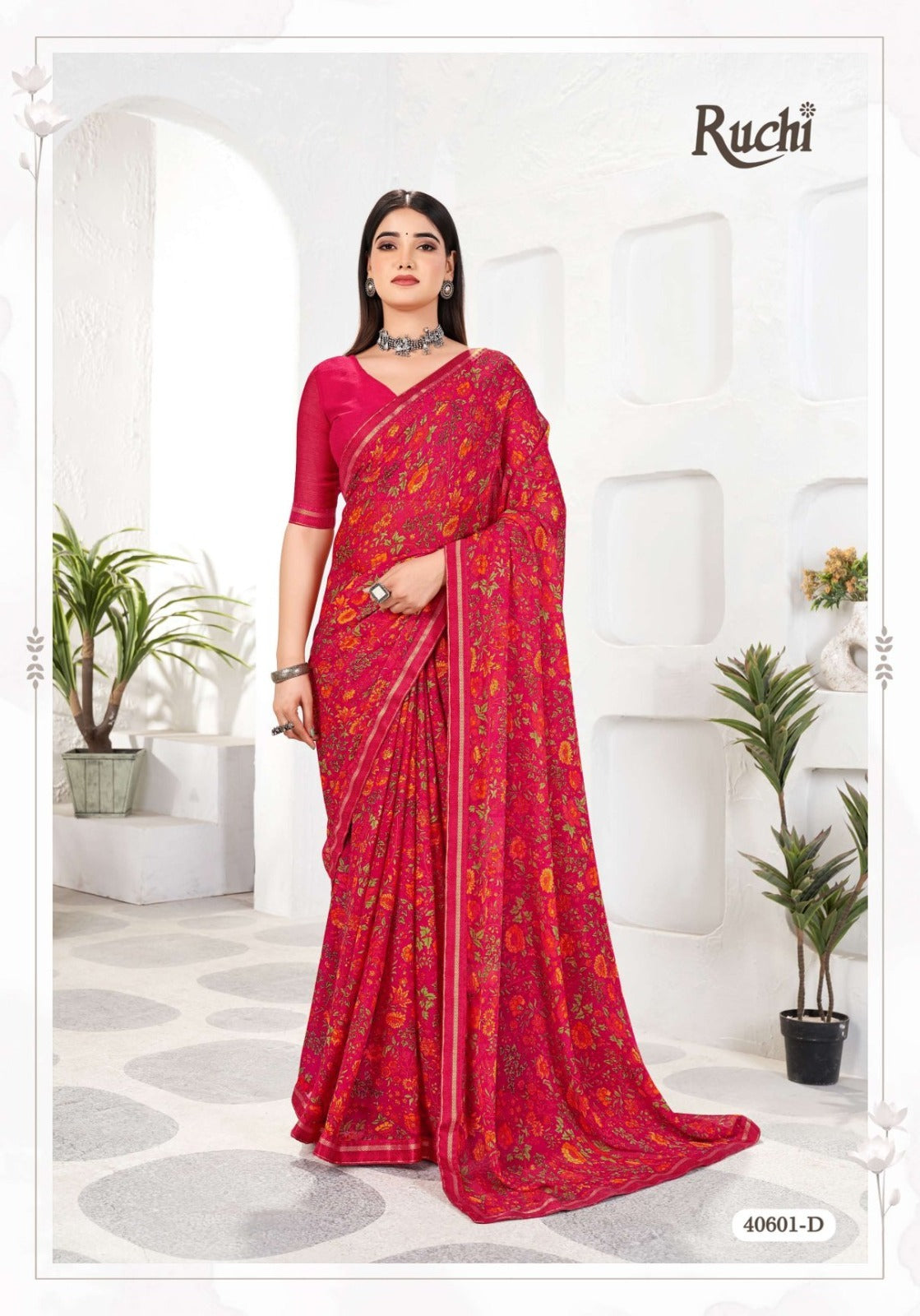 40601D Simayaa Vol 31 Ruchi Chiffon Sarees