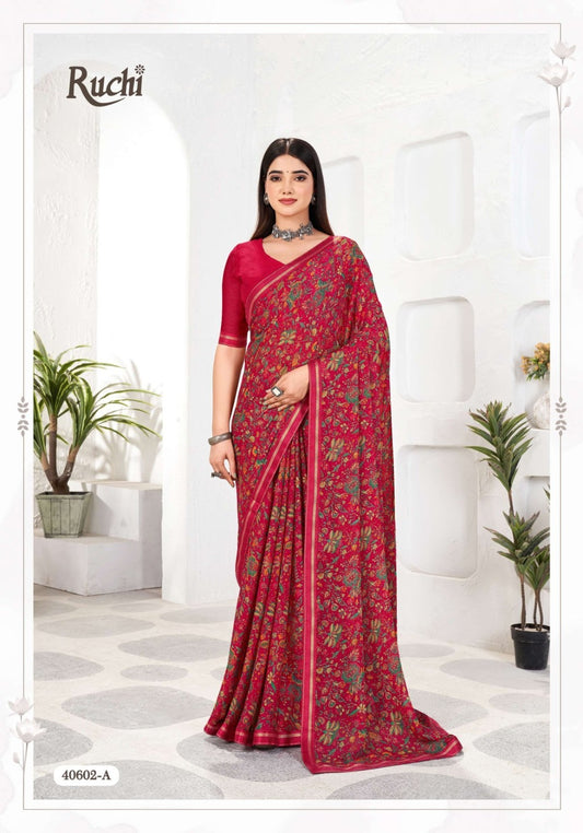40602A Simayaa Vol 31 Ruchi Chiffon Sarees