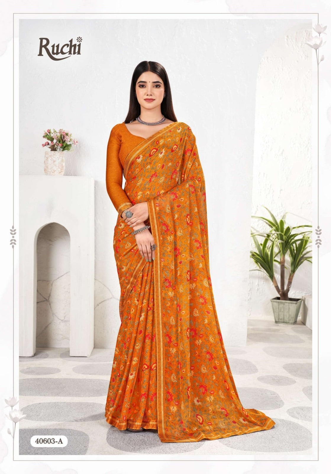 40603A Simayaa Vol 31 Ruchi Chiffon Sarees