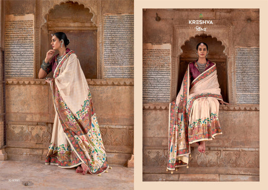 4066 Madhuvan Kreshva Pv Silk Sarees