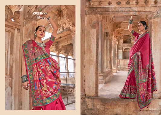 4067 Madhuvan Kreshva Pv Silk Sarees