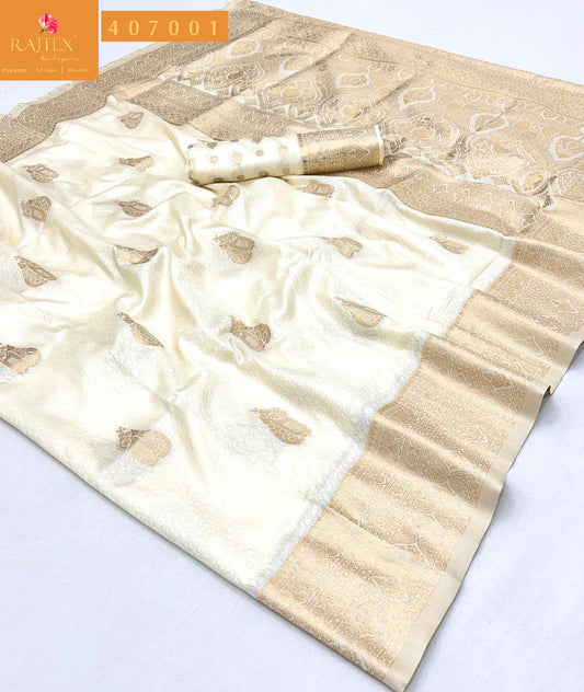 407001 Karnival Park Rajtex Zari Weaving Sarees
