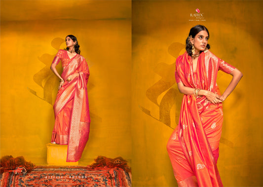 407006 Karnival Park Rajtex Zari Weaving Sarees