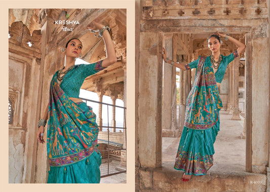 4070 Madhuvan Kreshva Pv Silk Sarees