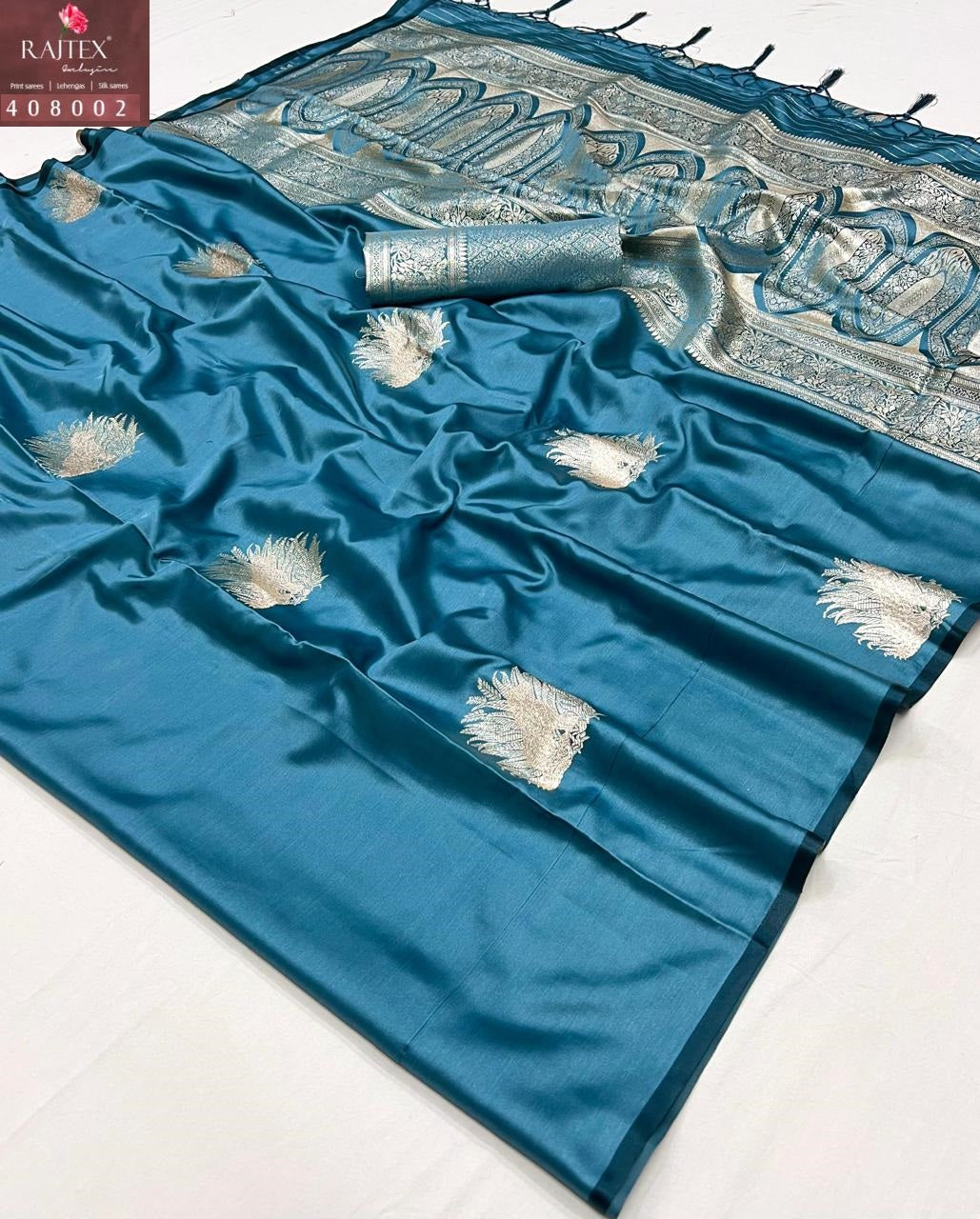 408002 Kanthkala Panther Rajtex Banarasi Zari Sarees