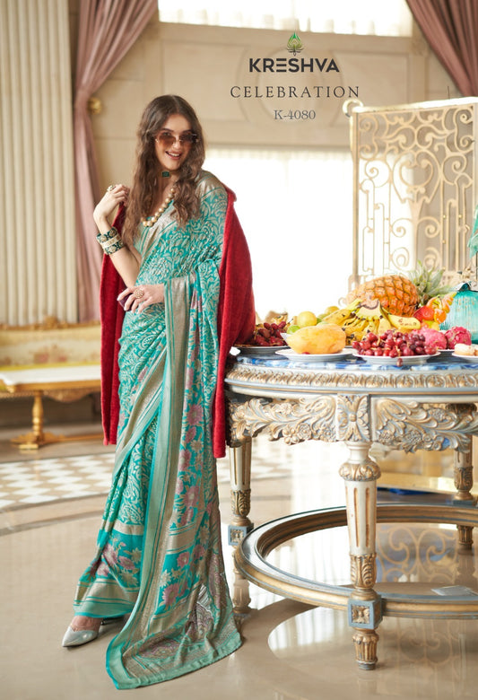 4080 Celebration Kreshva Georgette Sarees