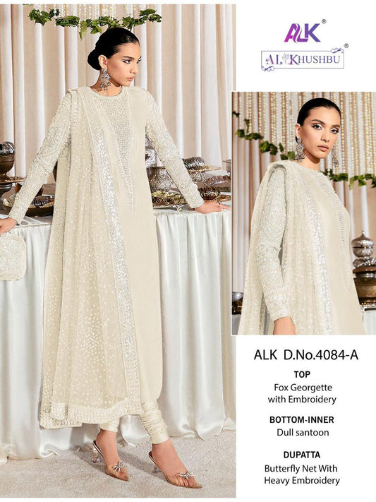 4084A Fiza Vol 1 Alk Embroidered Pakistani Salwar Suits