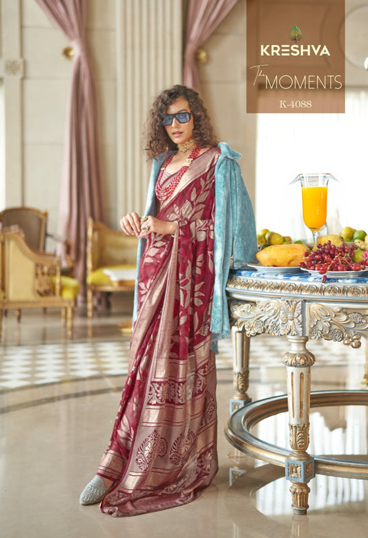 4086 The Moment Kreshva Georgette Sarees