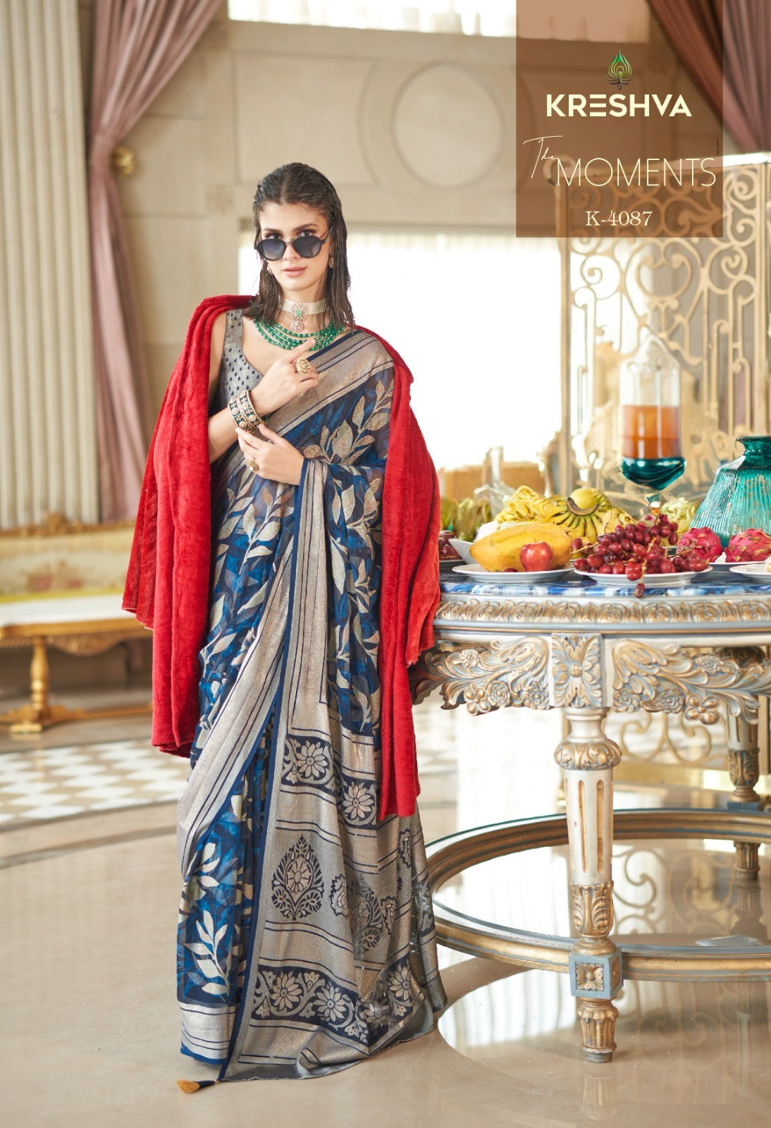 4087 The Moment Kreshva Georgette Sarees