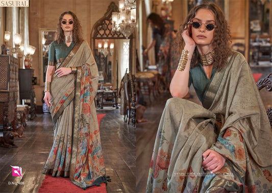 408 Emporia Sasural Viscose Sarees