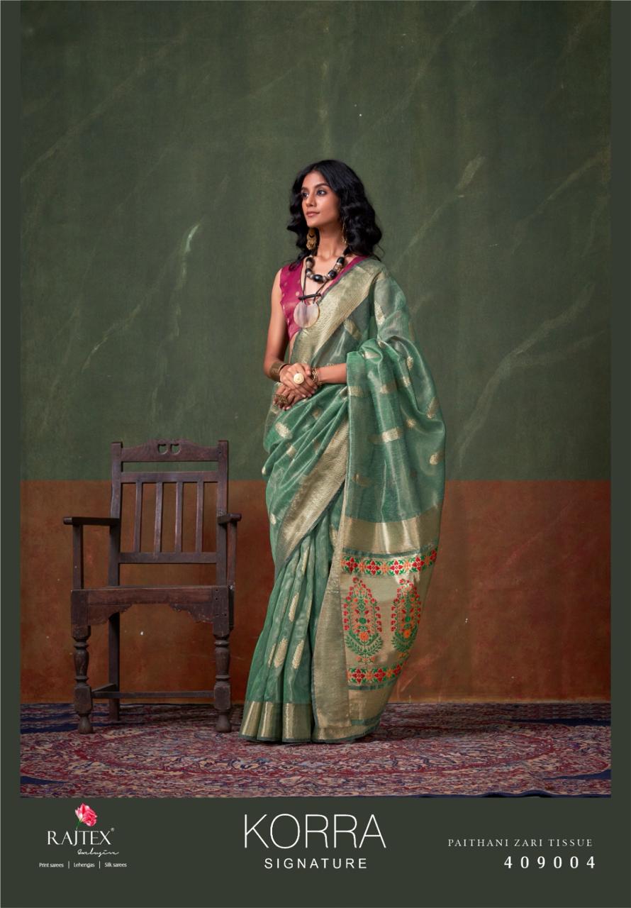 409004 Korra Signature Rajtex Handloom Sarees