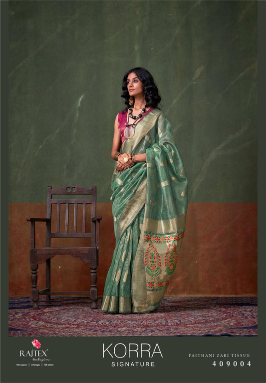 409004 Korra Signature Rajtex Handloom Sarees