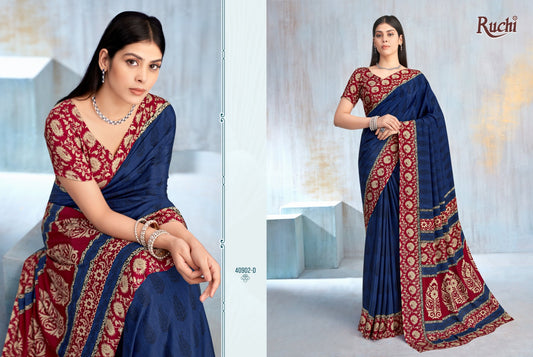 40902D Vivanta Vol 49 Ruchi Silk Sarees