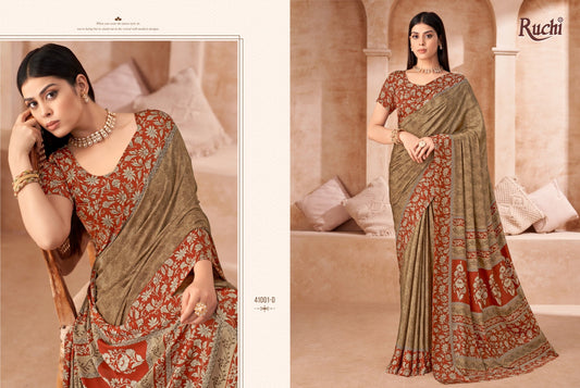 41001D Vivanta Vol 43 Ruchi Silk Sarees