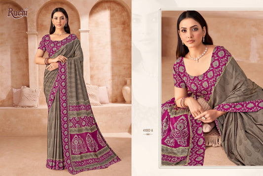 41002A Vivanta Vol 43 Ruchi Silk Sarees