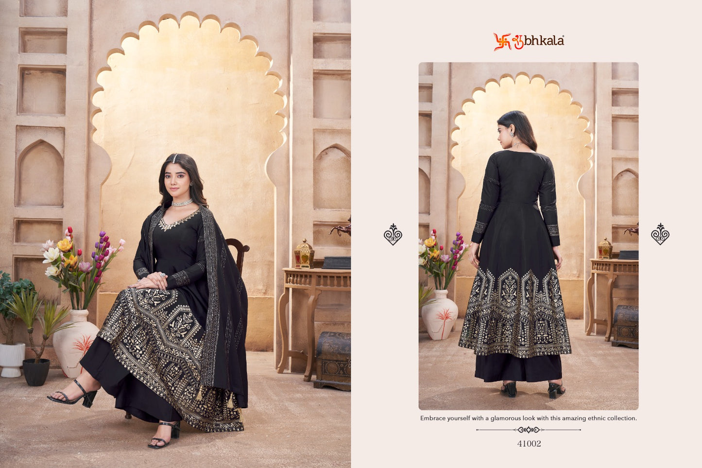 41002 Festive Flair Shubhkala Anarkali Readymade Suits