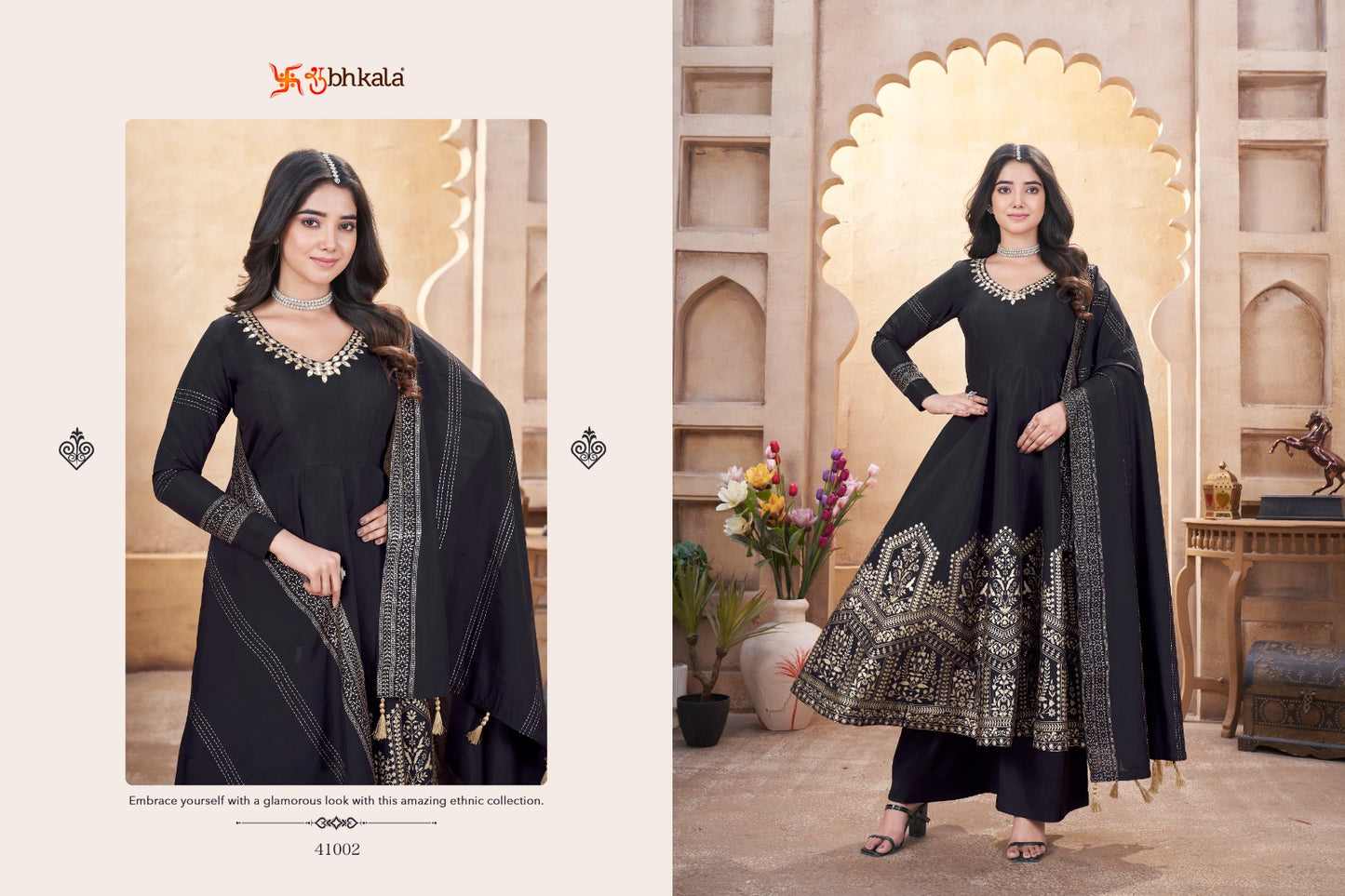 41002 Festive Flair Shubhkala Anarkali Readymade Suits