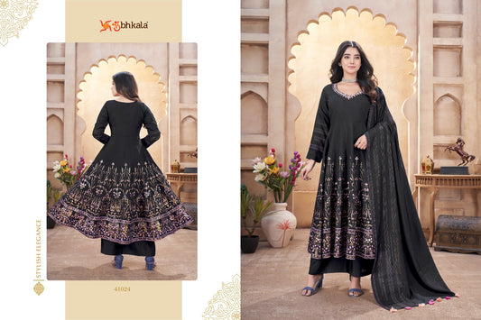 41024 Shubhkala Silk Readymade Suits
