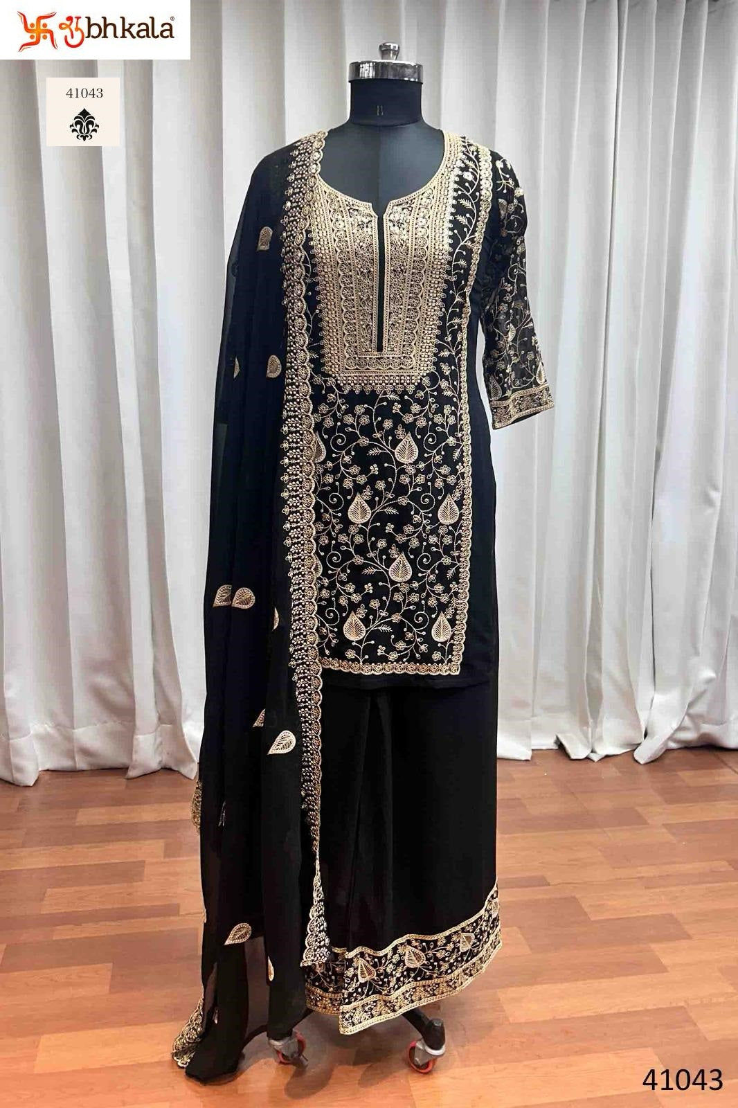 41043 Gulzaar Shubhkala Embroidery Readymade Suits