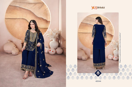 41044 Gulzaar Shubhkala Embroidery Readymade Suits