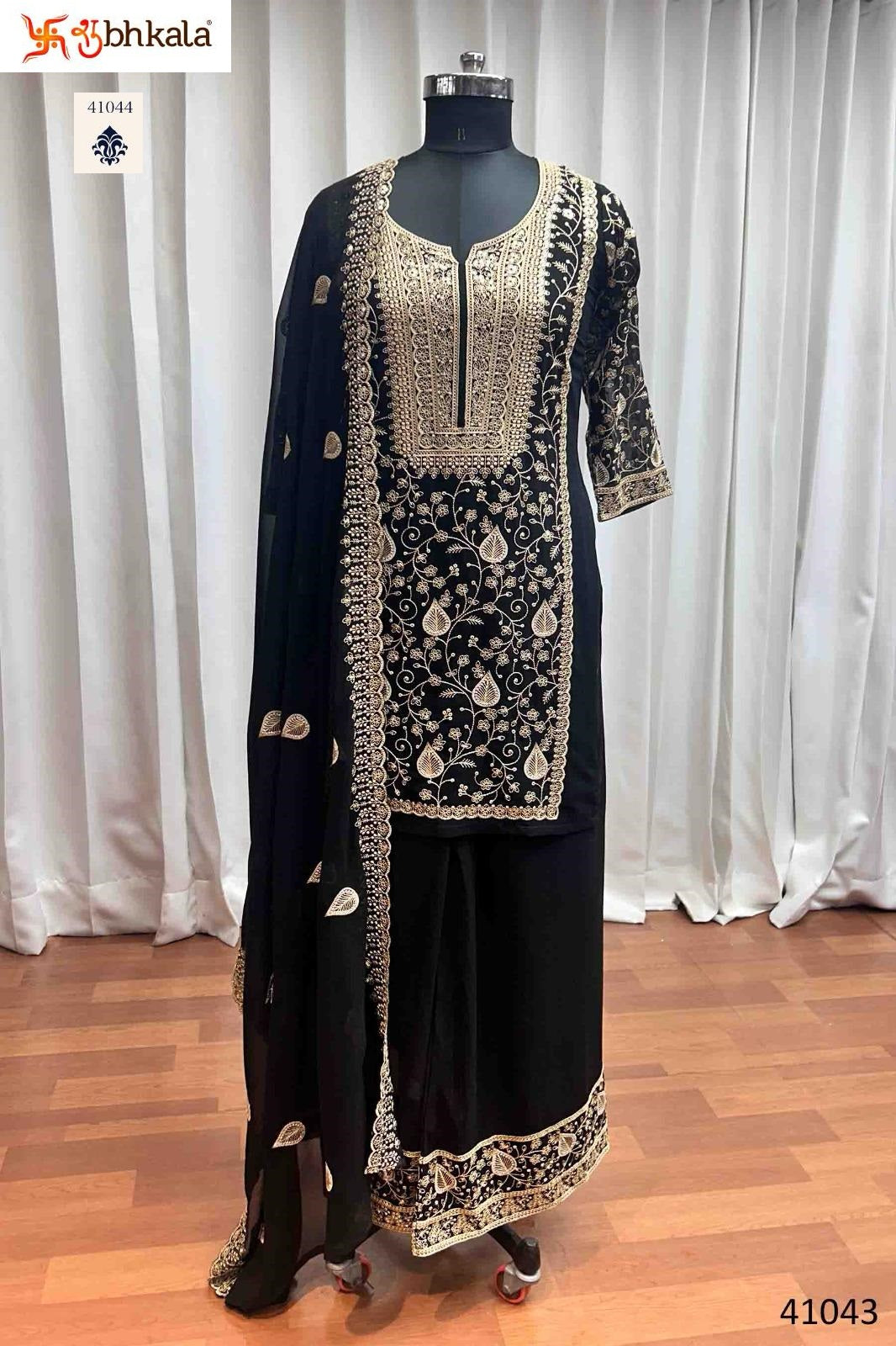 41044 Gulzaar Shubhkala Embroidery Readymade Suits