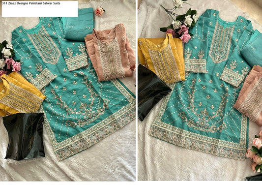 311 Ziaaz Designs Pakistani Salwar Suits