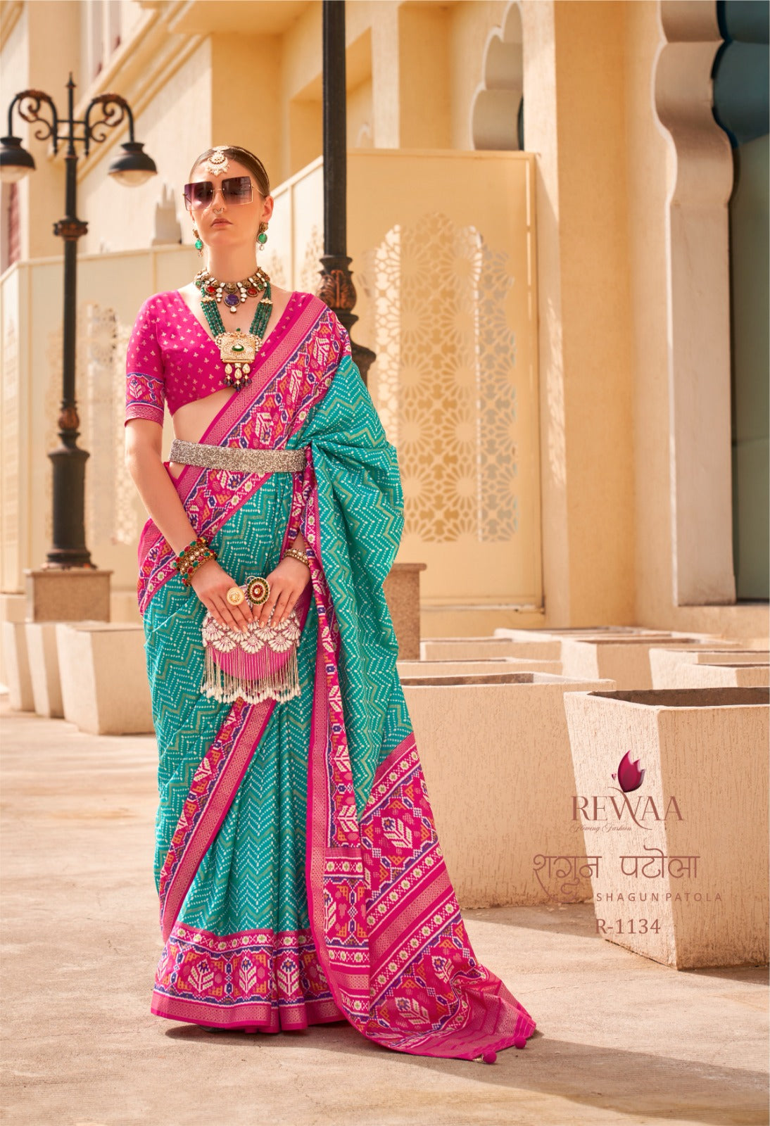 1134 Shagun Patola Rewaa Sarees