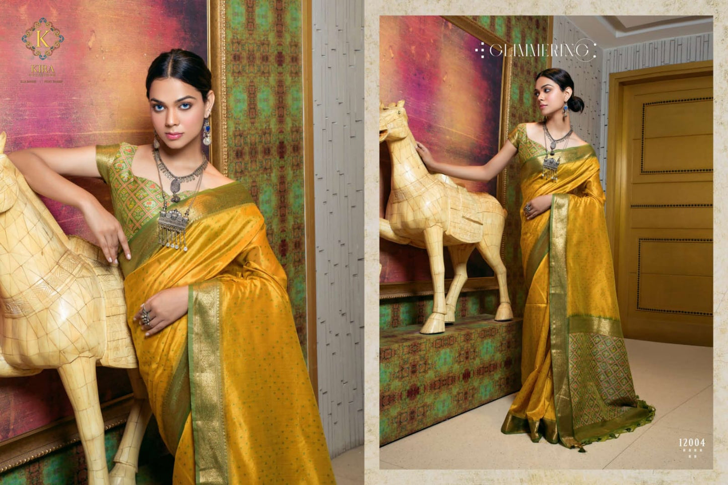 12004 Kalakruti Kira Sarees