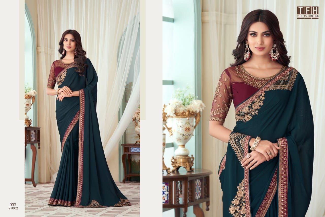 27002 Silver Screen Vol 17 Tfh Sarees
