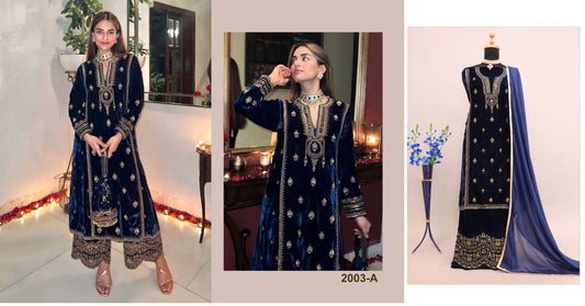 2003A Safa Creation Pakistani Salwar Suits