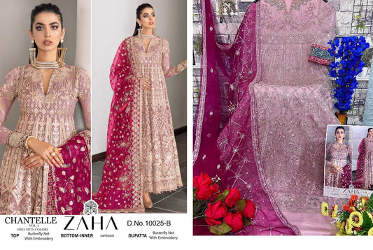10025B Zaha Pakistani Salwar Suits