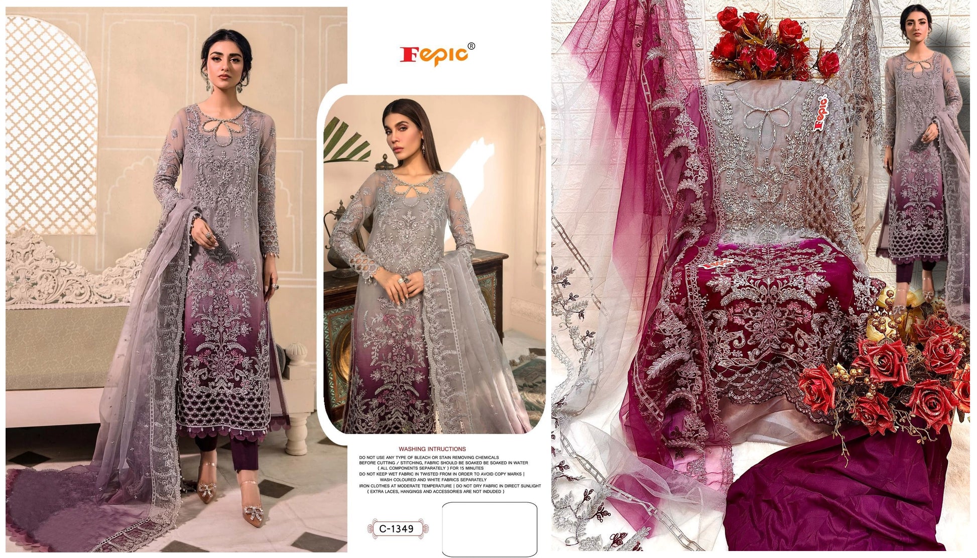 1349 Fepic Pakistani Salwar Suits