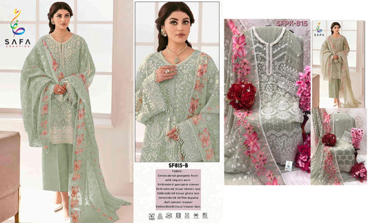 815B Safa Creation Pakistani Salwar Suits