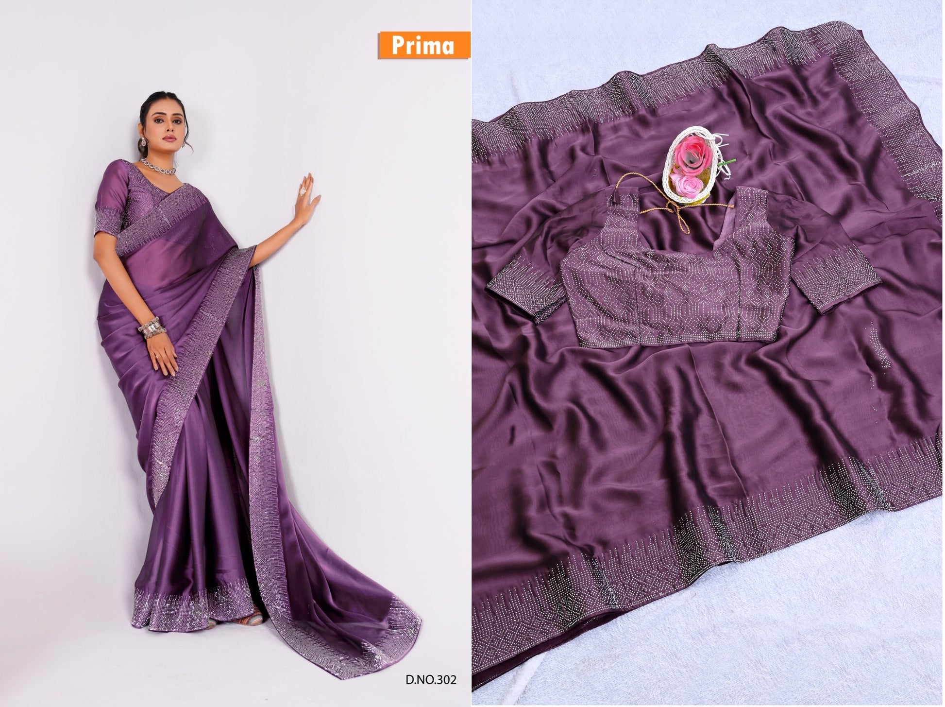 302 Prima Sarees