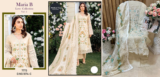 1074C Maria B Love Collection Vol 1 Mehboob Tex Pakistani Salwar Suits